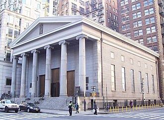 Historical image of St. Peter’s Church in New York City